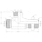 World Wide Fittings Male Flat Face O-Ring to Male Flat Face O-Ring Bulkhead to Male Flat Face O-Ring Run Tee, W/ Locknut 4726X06X06X06LN - alternate 2